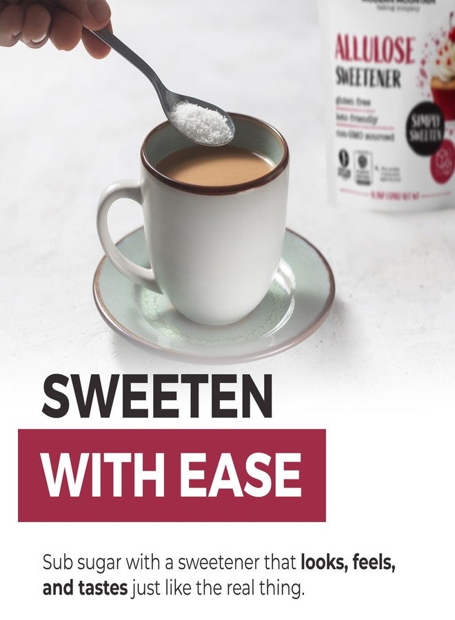 MODERN MOUNTAIN Allulose Sweetener (11.3oz) Keto Sugar Substitute, 0g Net Carbs, Zero Calorie Sweetener, Tastes and Behaves Like Sugar, Premium Quality, Perfect for Keto Baking, Tested and Verified Gluten Free, Non-GMO Sourced, No Erythritol - Image 5